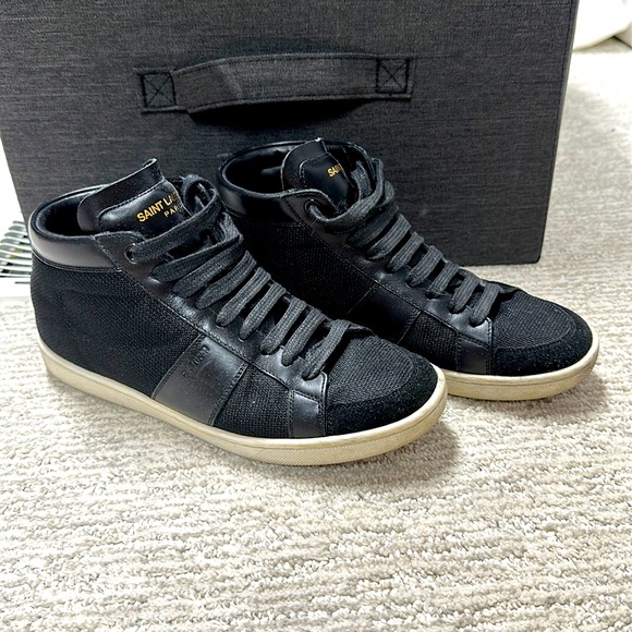 Saint Laurent Women’s Sneakers Size 36.5 - Picture 2 of 3